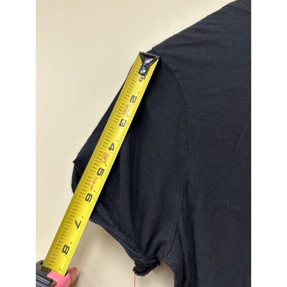 NWT Retro Brand Size Small South Carolina Gamecocks Lace Up V-Neck T-Shirt Black - Picture 7 of 9